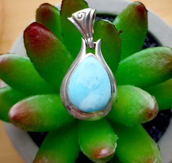 Larimar Jewellery (Sterling Silver)