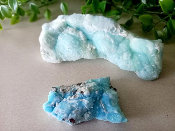 Raw Larimar