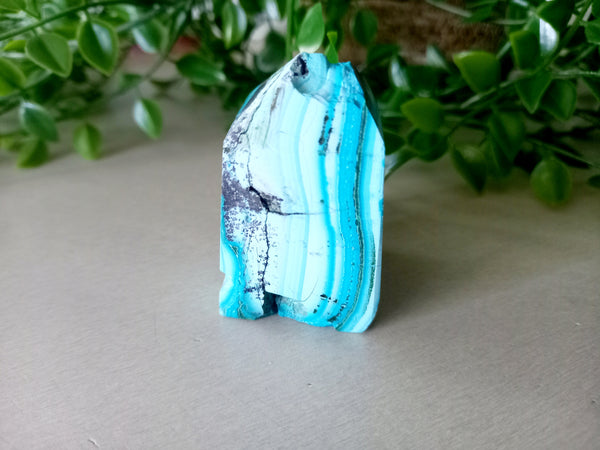 Malachite/Chrysocolla Tower