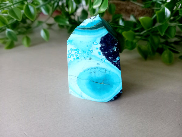 Malachite/Chrysocolla Tower