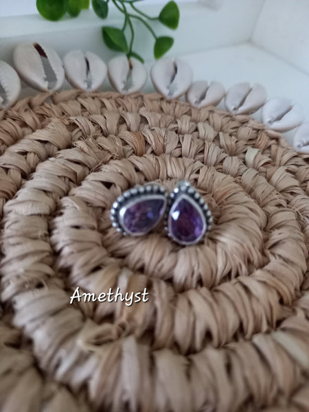 Amethyst Jewellery (Sterling Silver)