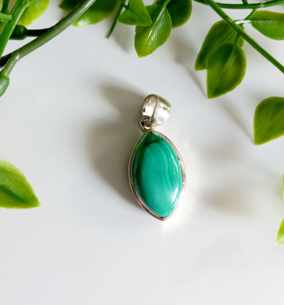 Malachite Jewellery (Sterling Silver)