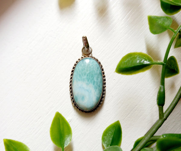 Larimar Jewellery (Sterling Silver)