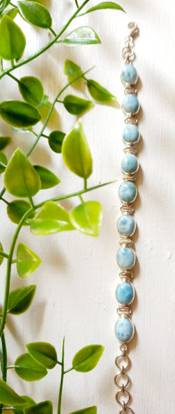 Larimar Jewellery (Sterling Silver)