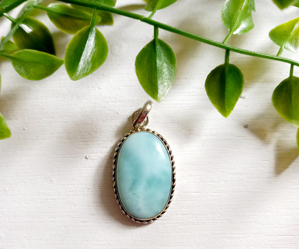 Larimar Jewellery (Sterling Silver)