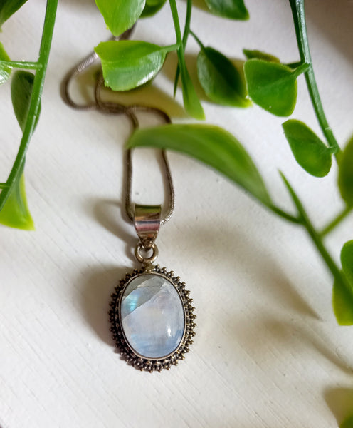 Moonstone Jewellery (Sterling Silver)