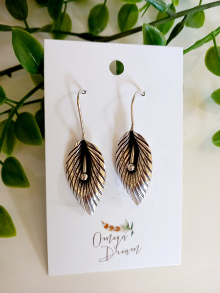Sterling Silver/RG/YG Earrings