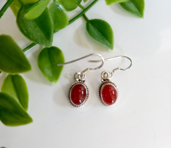 Carnelian Sterling Silver Jewellery