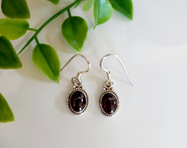 Garnet Sterling Silver Jewellery