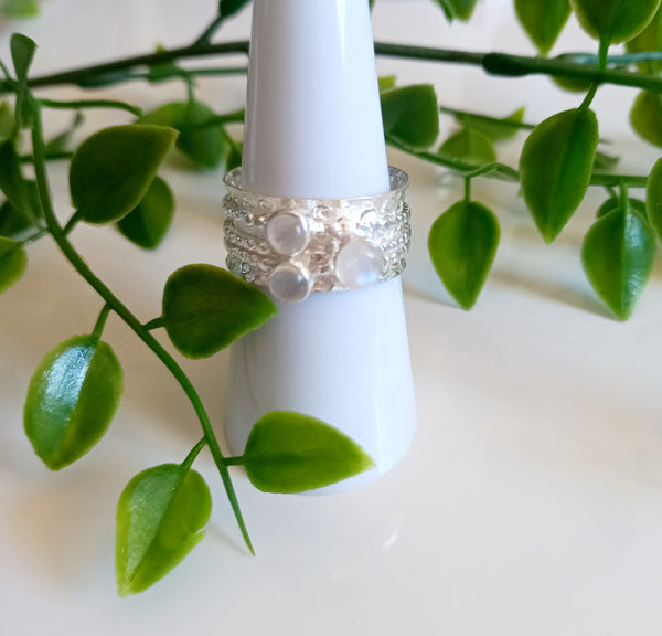 Moonstone Jewellery (Sterling Silver)
