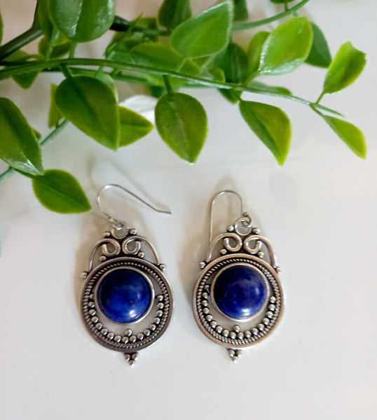 Lapis Lazuli Sterling Silver Jewellery