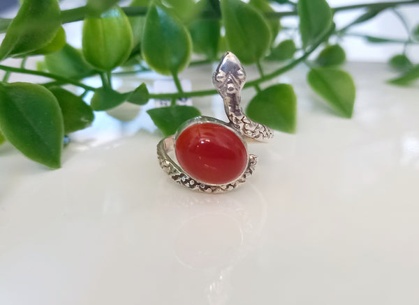Carnelian Sterling Silver Jewellery