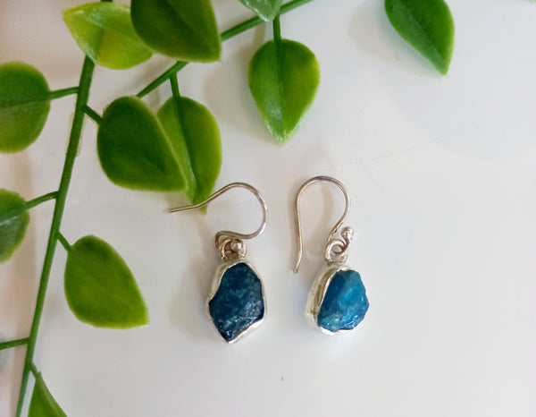 Crystal Earrings - Sterling Silver
