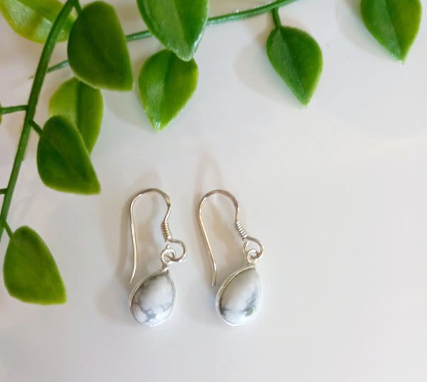 Crystal Earrings - Sterling Silver