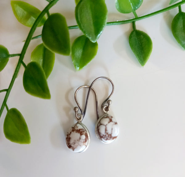 Crystal Earrings - Sterling Silver