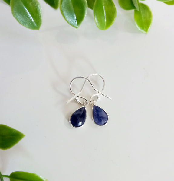 Crystal Earrings - Sterling Silver