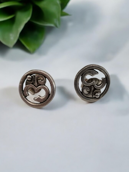 Sterling Silver/RG/YG Earrings