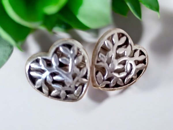 Sterling Silver/RG/YG Earrings