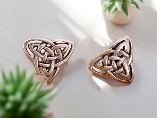 Sterling Silver/RG/YG Earrings