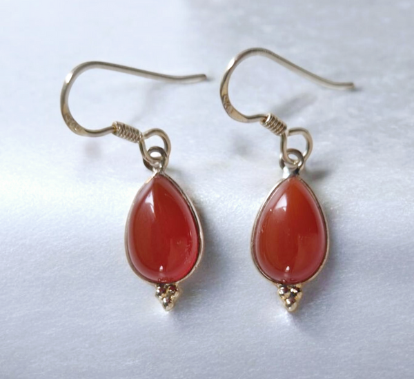 Carnelian Sterling Silver Jewellery