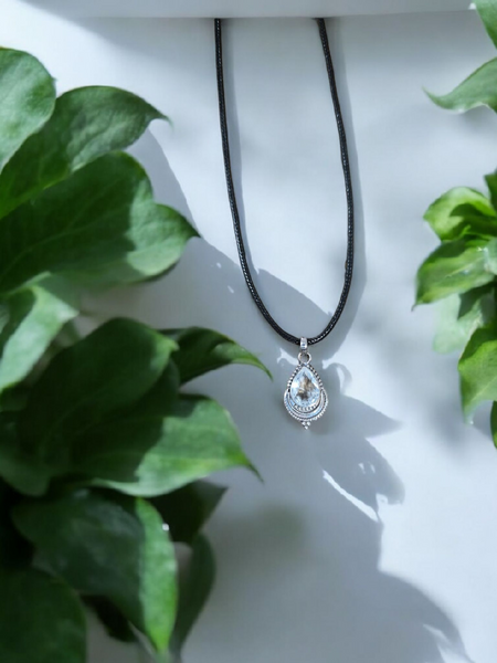 Clear Quartz Sterling Silver Jewellery