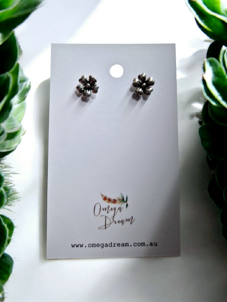 Sterling Silver/RG/YG Earrings