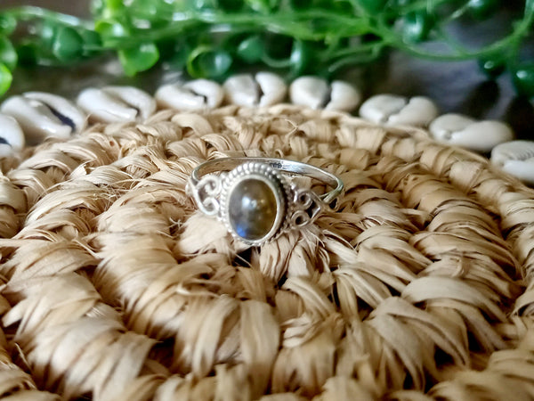 Sterling Silver Crystal Rings