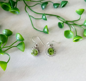 Peridot Sterling Silver Jewellery