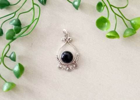 Obsidian Sterling Silver Jewellery