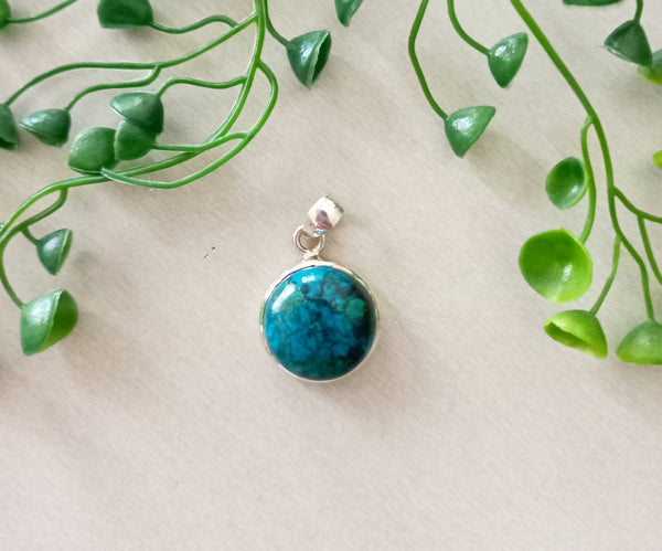 Chrysocolla Sterling Silver Jewellery