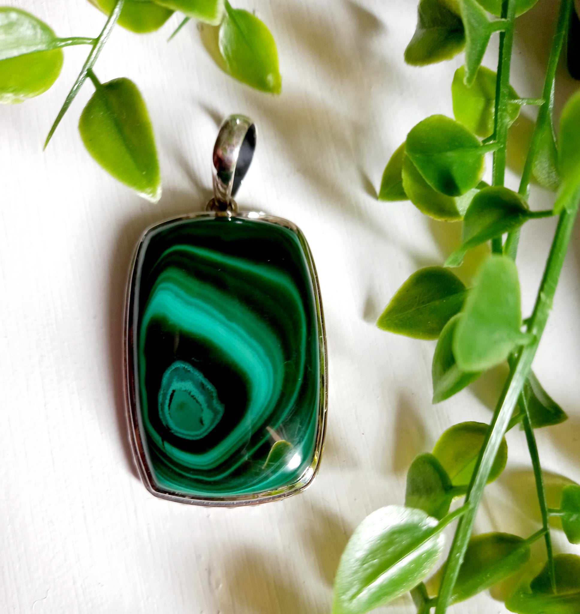 Malachite Jewellery (Sterling Silver)