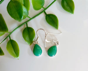 Chrysoprase Sterling Silver Jewellery