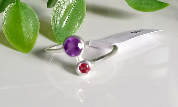 Garnet Sterling Silver Jewellery