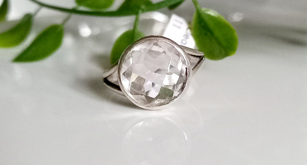 Clear Quartz Sterling Silver Jewellery