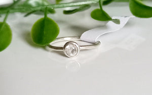 Clear Quartz Sterling Silver Jewellery