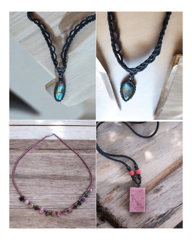 Crystal Pendants & Necklaces