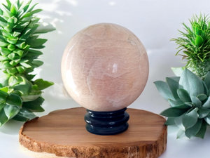 Large Moonstone Sphere