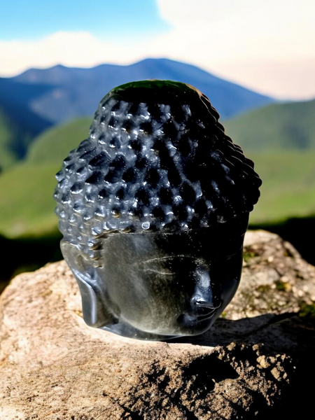 Gold Sheen Obsidian Buddah