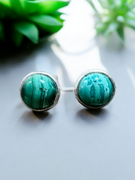 Malachite Jewellery (Sterling Silver)