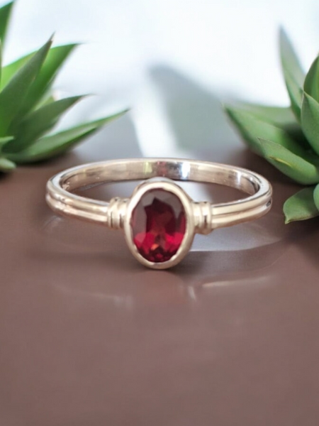 Garnet Sterling Silver Jewellery