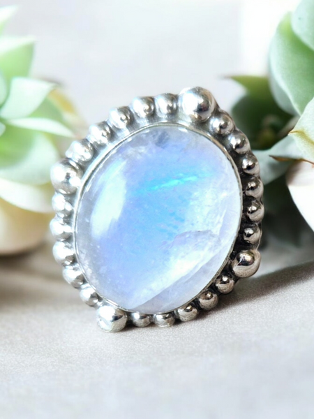 Moonstone Jewellery (Sterling Silver)