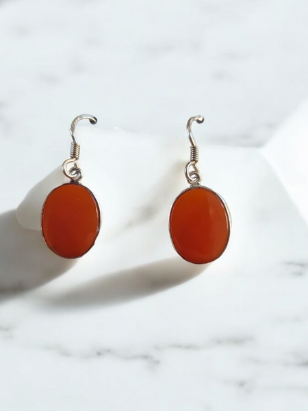 Carnelian Sterling Silver Jewellery