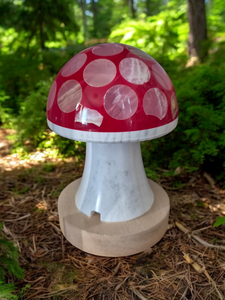 Onyx Mushroom Lamps