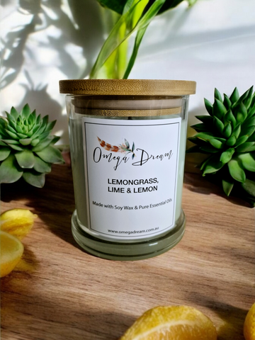 Candle - Lemongrass, Lime & Lemon