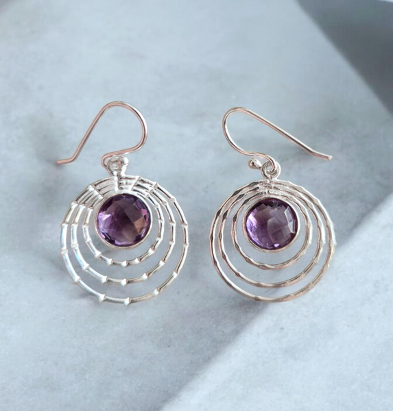 Amethyst Jewellery (Sterling Silver)