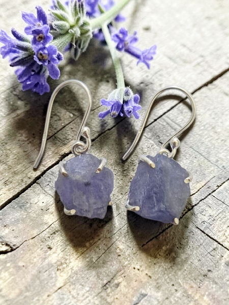 Crystal Earrings - Sterling Silver