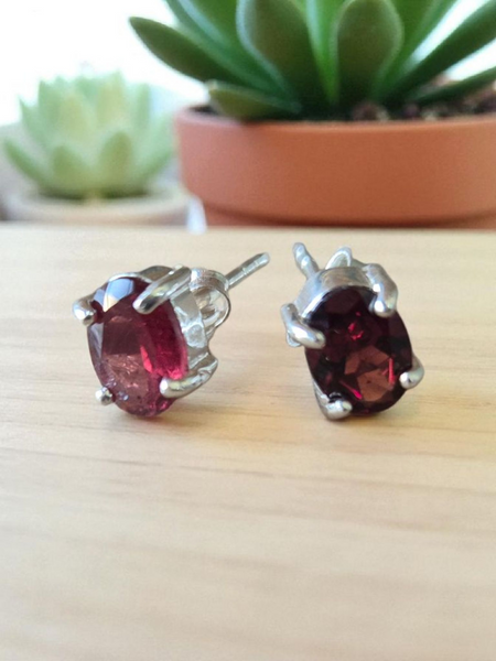 Garnet Sterling Silver Jewellery