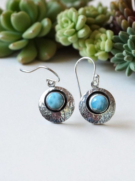 Larimar Jewellery (Sterling Silver)