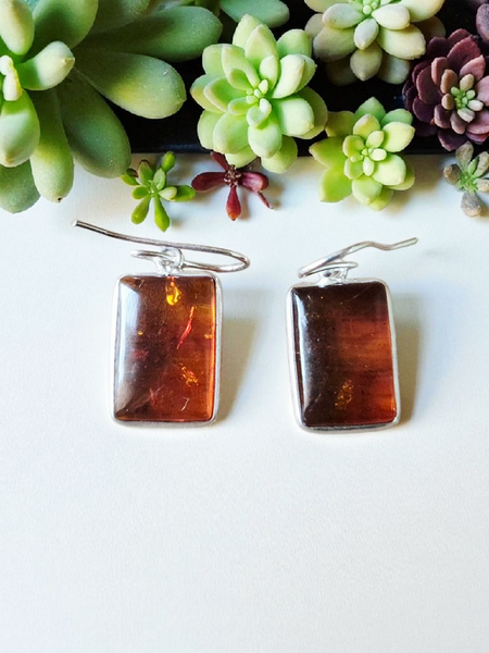 Amber Sterling Silver Jewellery