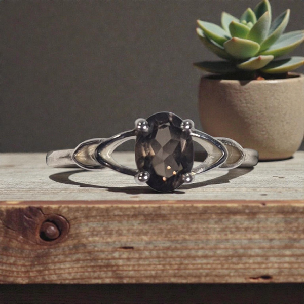 Smoky Quartz Sterling Silver Jewellery